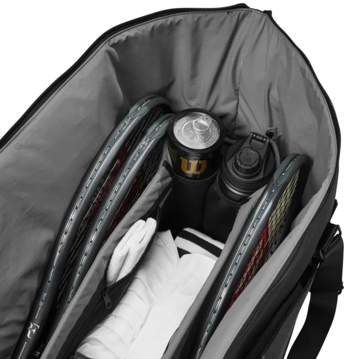 WILSON BAG RF DUFFEL PRACTICE BLACK