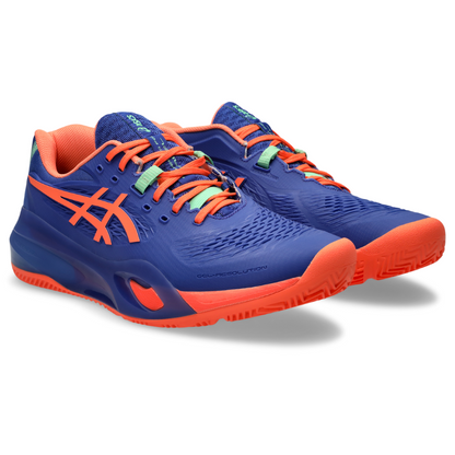 ASICS SHOE G-RESOLUTION X PADEL MN DARK COBALT/VIVID CORAL (AW25)