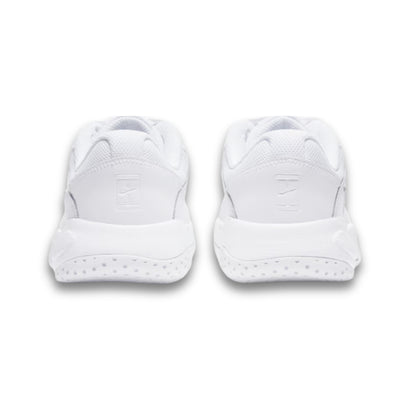 NIKE SHOE COURT LITE 2 KID WHITE/METALLIC SILVER (SS26)