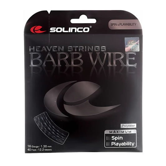SOLINCO STRING BARB WIRE BLK 16L 1.30MM SET