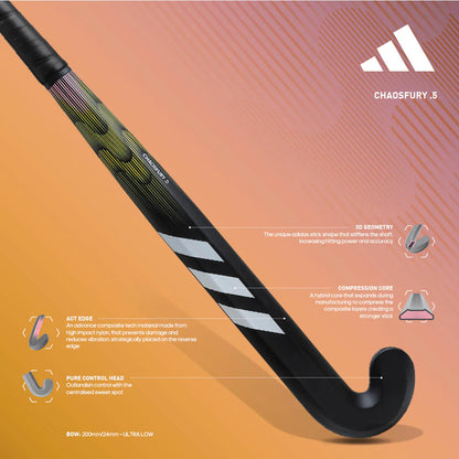 ADIDAS STICK CHAOSFURY .5 EX EXTRA LOW BOW BLACK/SPARK (2025)