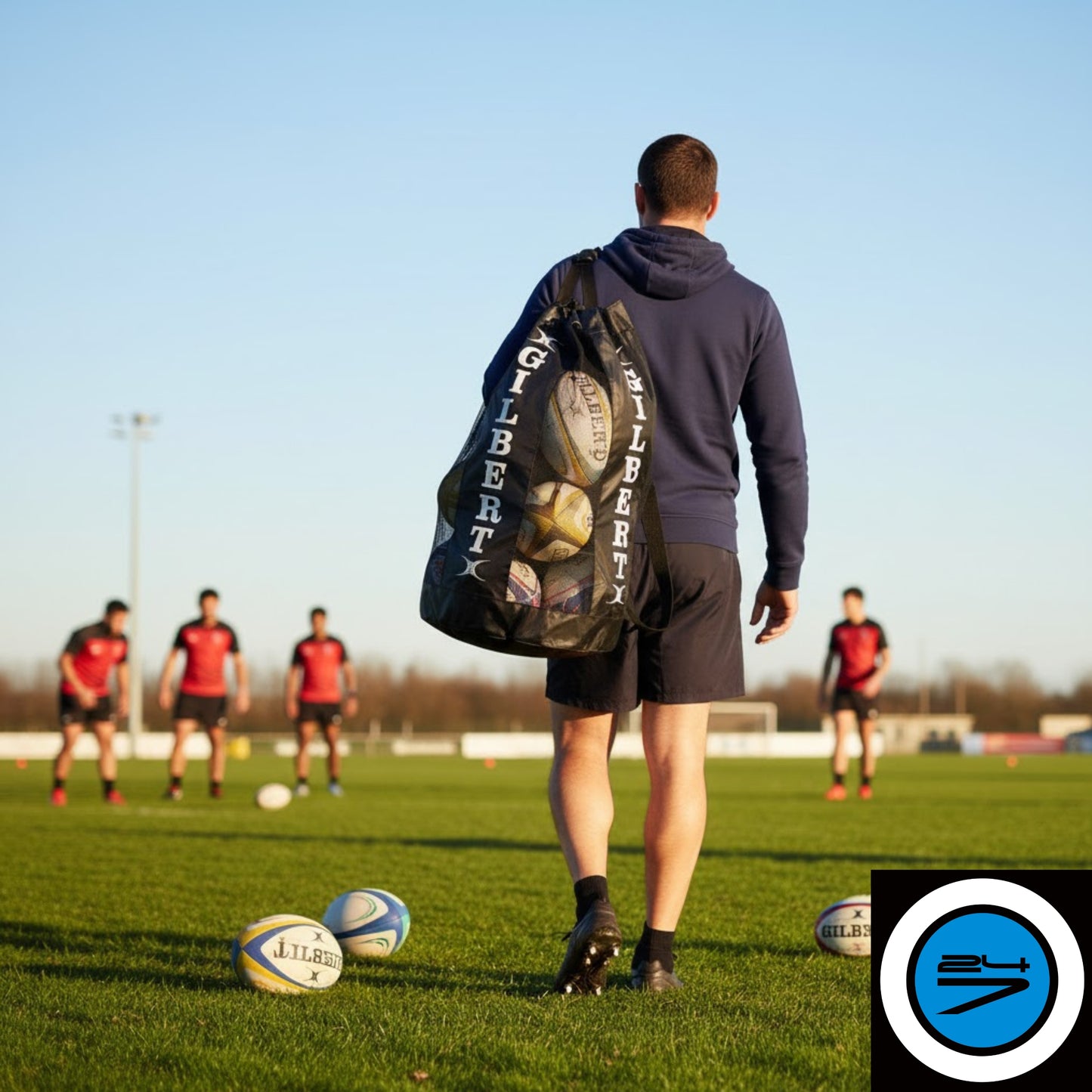 GILBERT BAG 12 BALL BREATHABLE