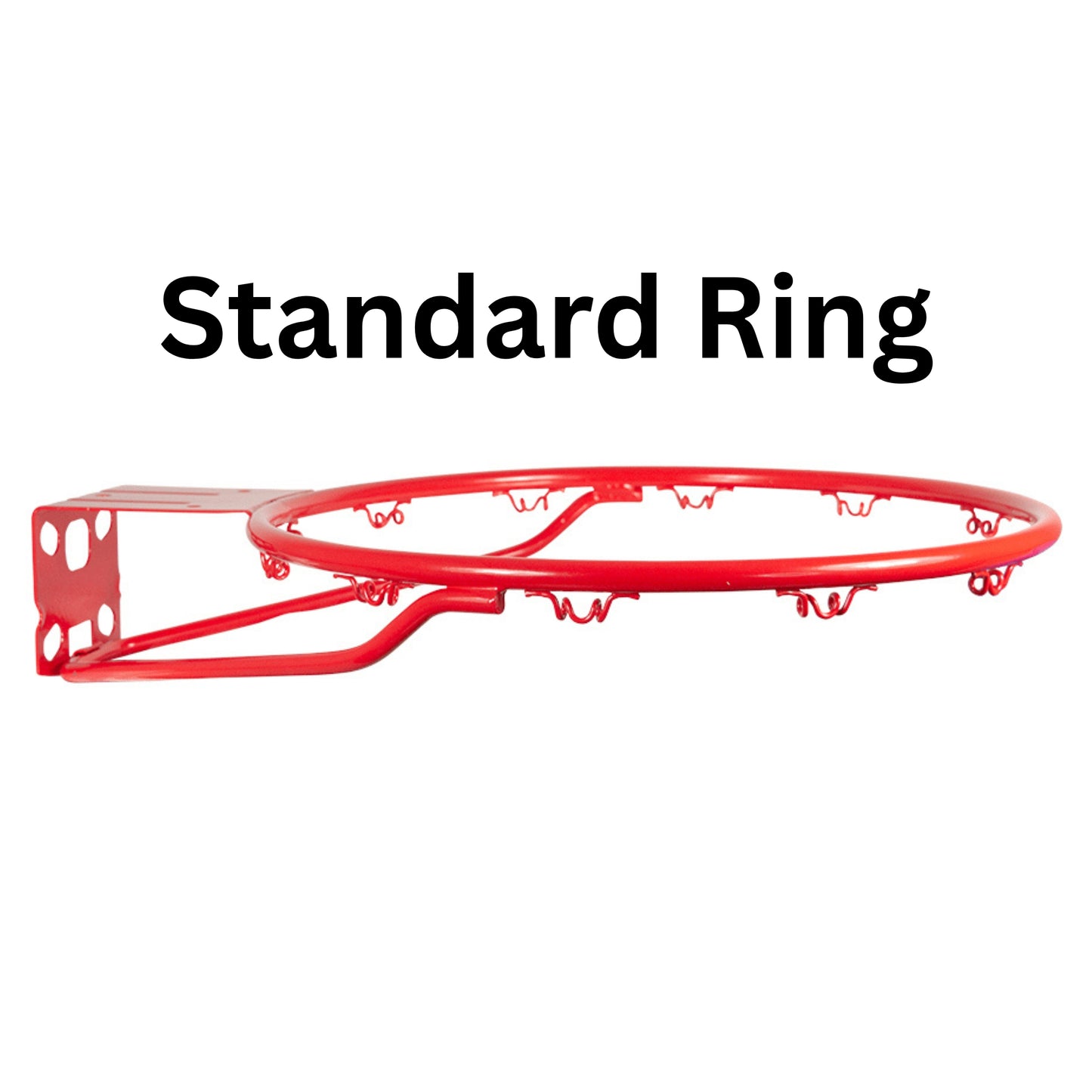 RED BASKETBALL RING 