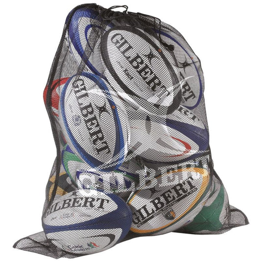 GILBERT BAG 12 BALL FINE MESH BLK