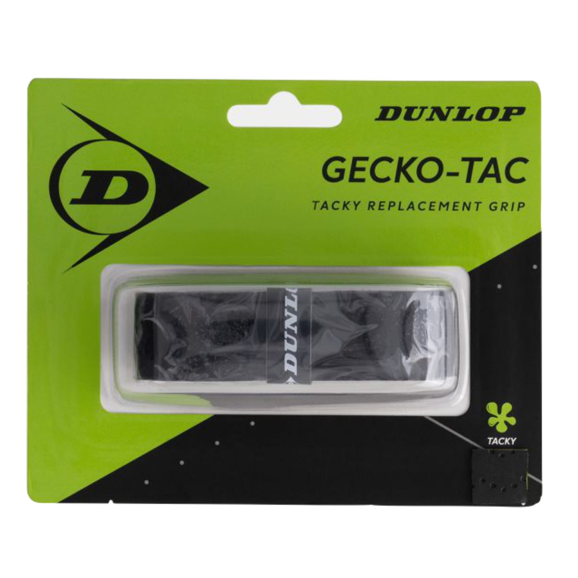 Dunlop Gecko-Tac tacky replacement grip packaging on a white background