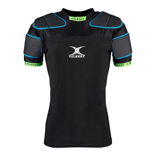 GILBERT BODY ARMOUR XP 100 JNR BLACK/BLUE