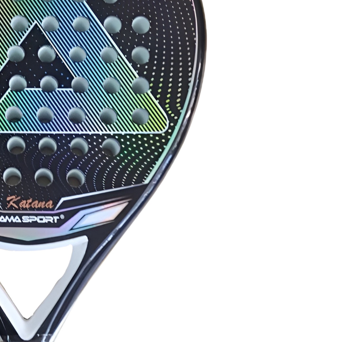 AMA PADEL KATANA JNR BLACK SILVER 330G