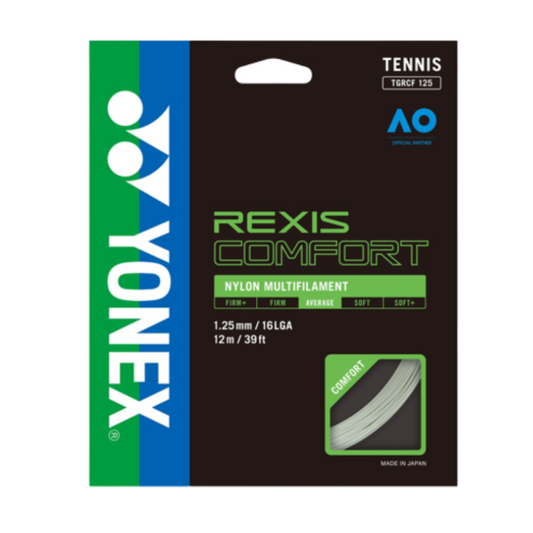 YONEX STRING REXIS COMFORT 1.25MM 16G WHT SET