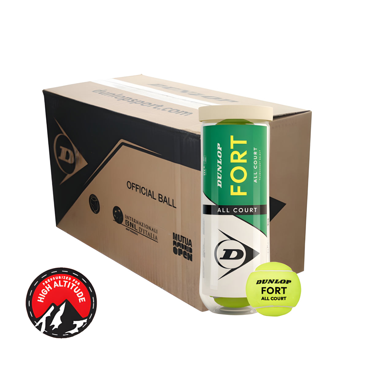 Ball R Fort DUNLOP BALL TENNIS FORT ALL COURT H/A / BOX (72) – Sports24seven