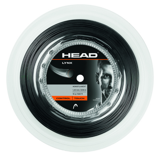 HEAD STRING LYNX 17G 1.25MM BLK / REEL