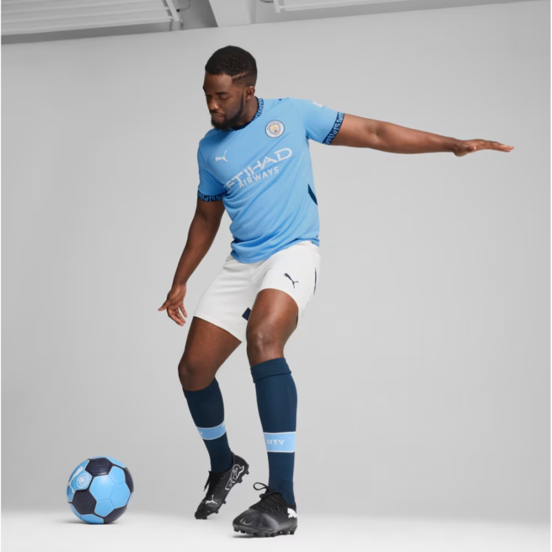 PUMA SOCCER JERSEY HOME MAN CITY MARINE BLUE 24/25 / S