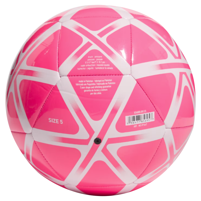 ADIDAS BALL SOCCER STARLANCER CLUB PINK/WHITE (AW24)