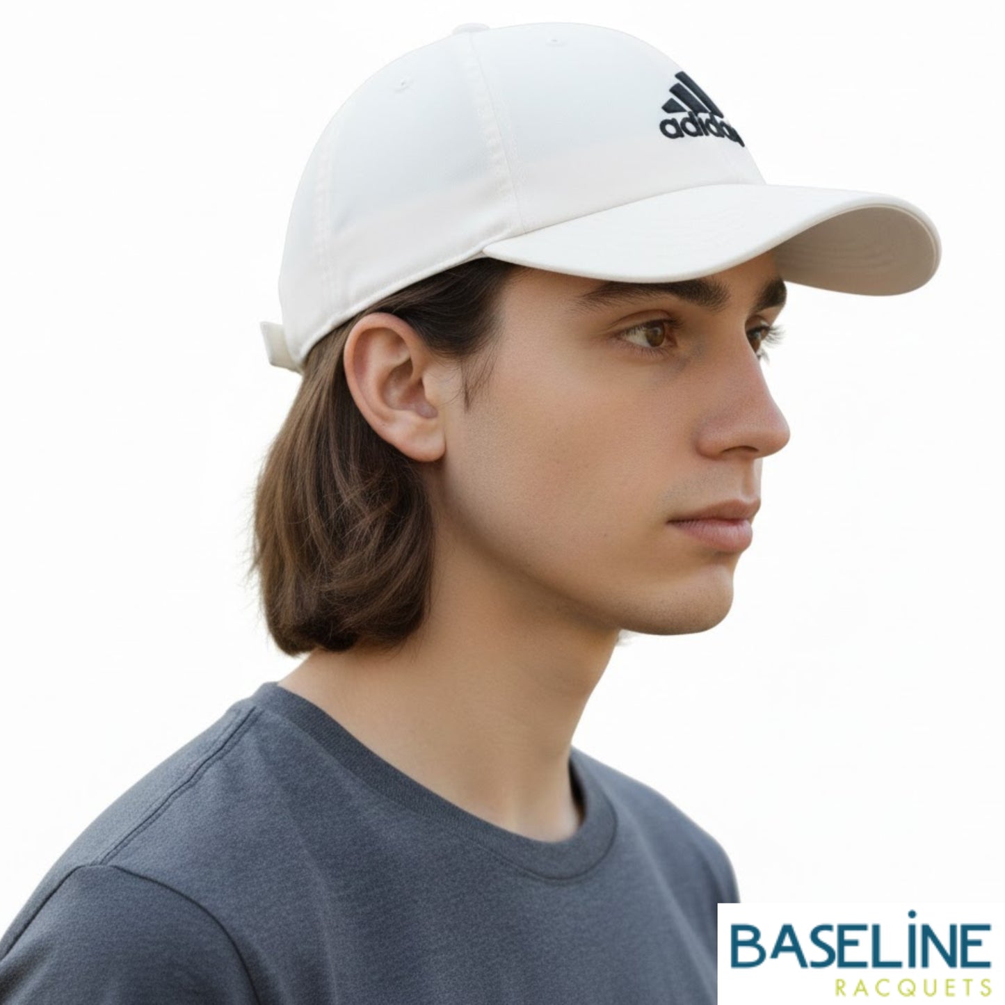 ADIDAS CAP LIGHTWEIGHT EMBROIDED WHITE (SS24)