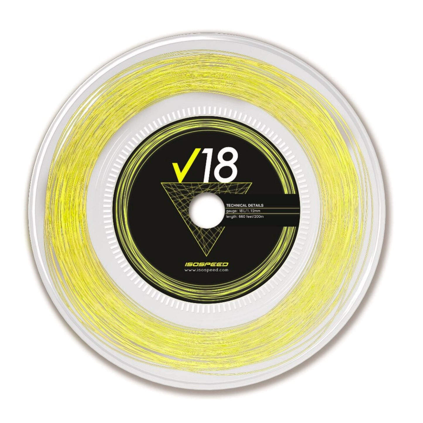 ISOSPEED STRING V18 YEL 18L 1.17MM REEL
