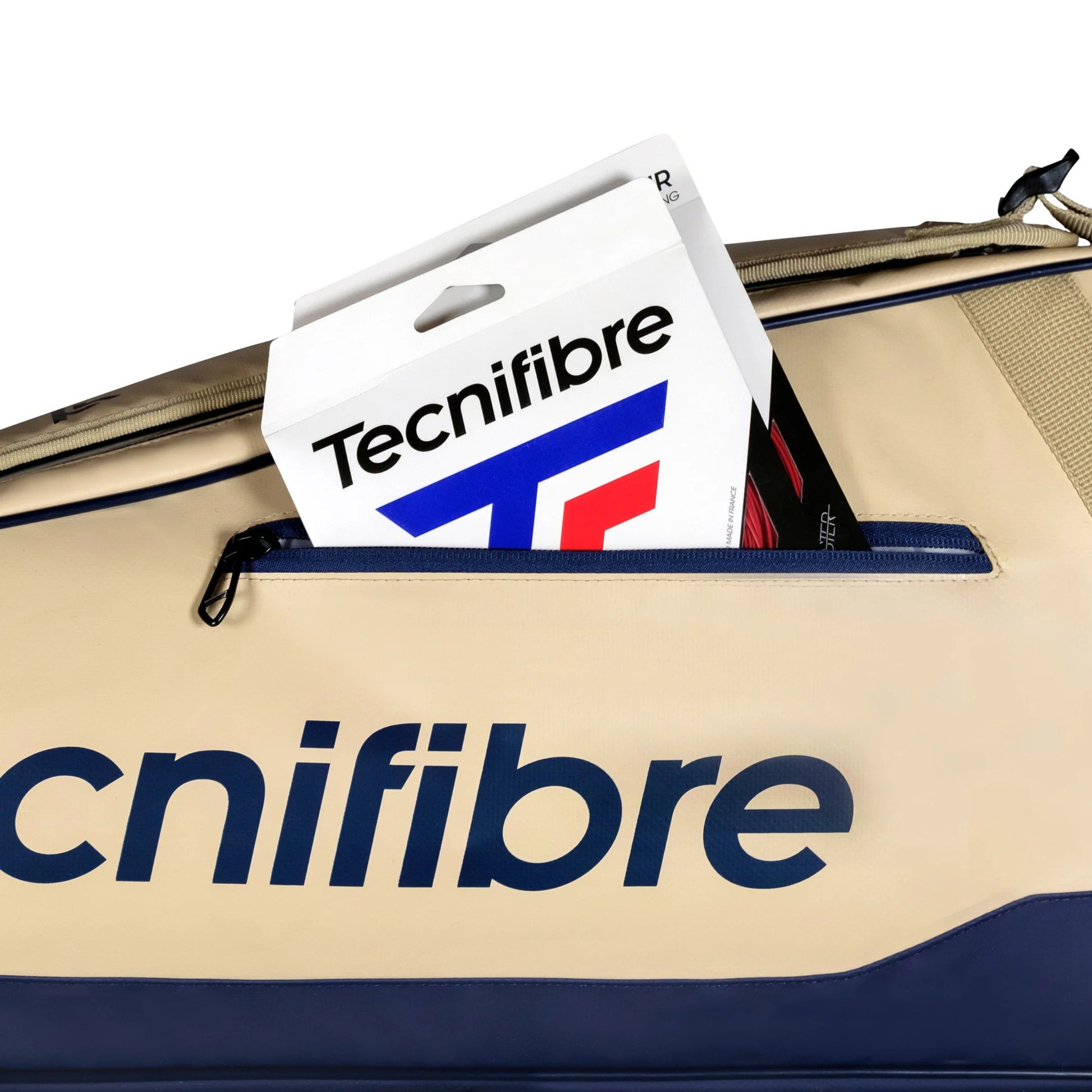 Tecnifibre branded bag on a white background
