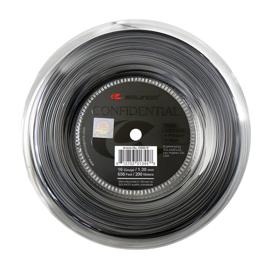 SOLINCO STRING CONFIDENTIAL BLK 16G 1.25MM REEL
