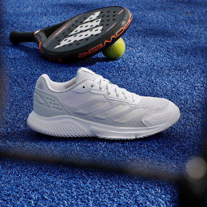 ADIDAS SHOE PADEL COURTQUICK WN WHITE/METALLIC (SS26)