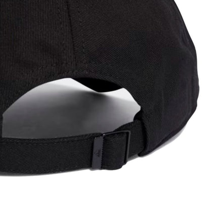ADIDAS CAP 3 STRIPE COTTON TWILL BLACK (SS24)