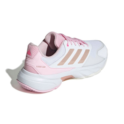 ADIDAS SHOE COURTJAM CONTROL 3 WN WHITE/ LUCID PINK (AW25)