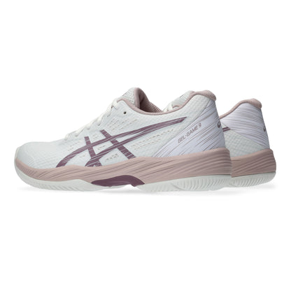 ASICS SHOE G-GAME 9 WN WHITE/DUSTY MAUVE (AW24)