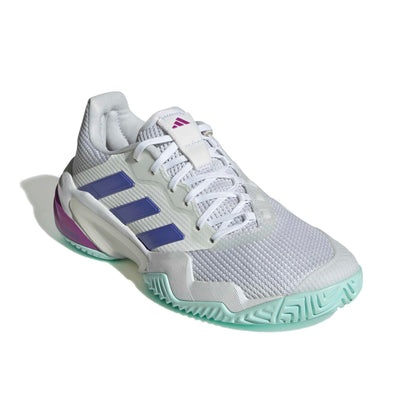 ADIDAS SHOE BARRICADE 13 WN WHITE/PURPLE BURST (AW24)