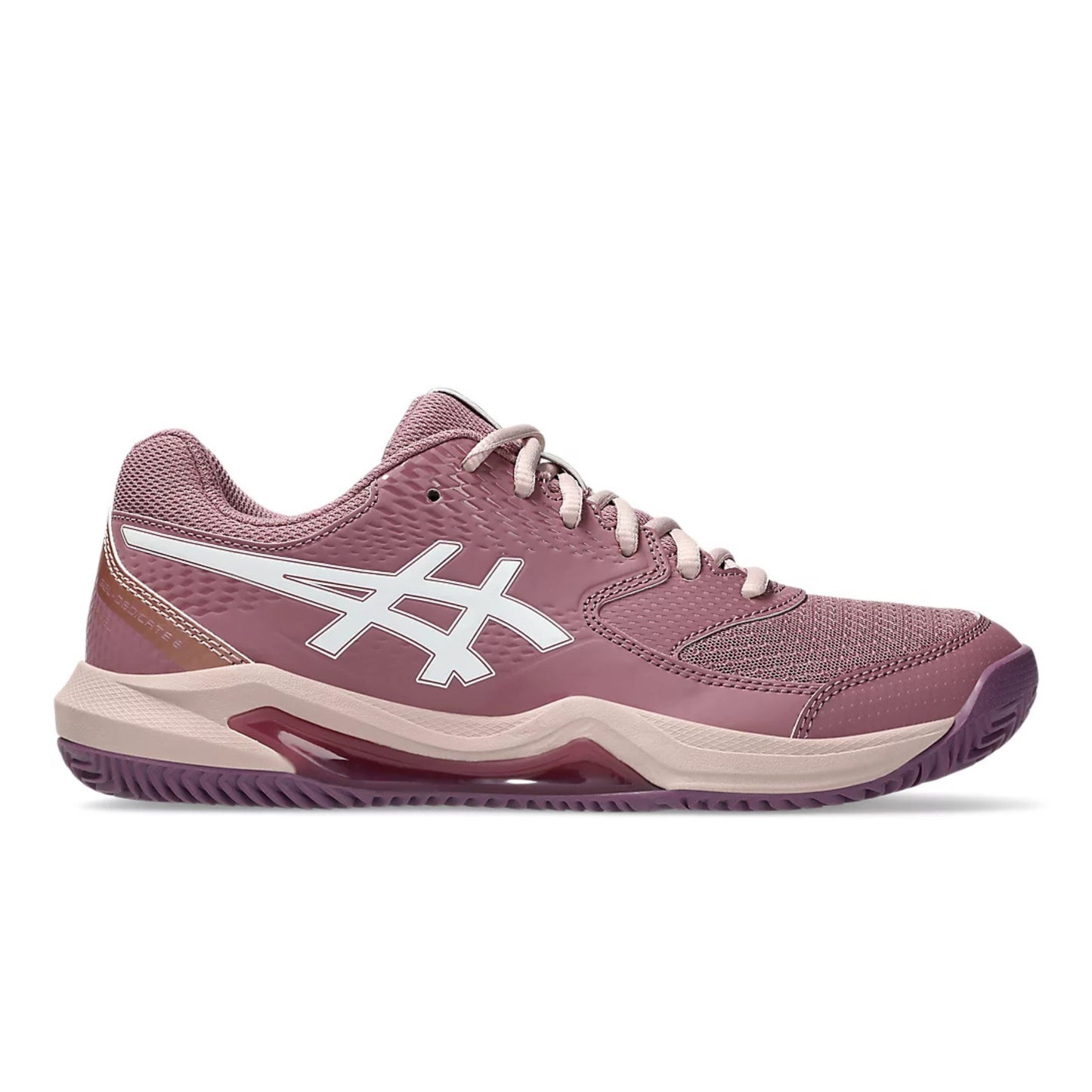 ASICS SHOE G-DEDICATE 8 PADEL WN PURPLE OXIDE/WHITE (SS25)