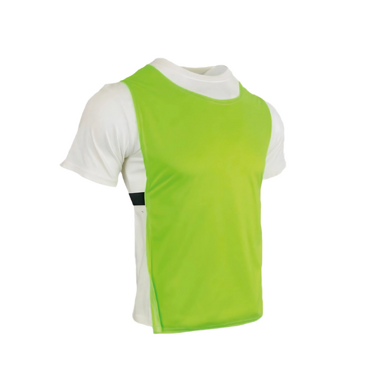 CHS VEST MESH JNR FLU GRN (10)