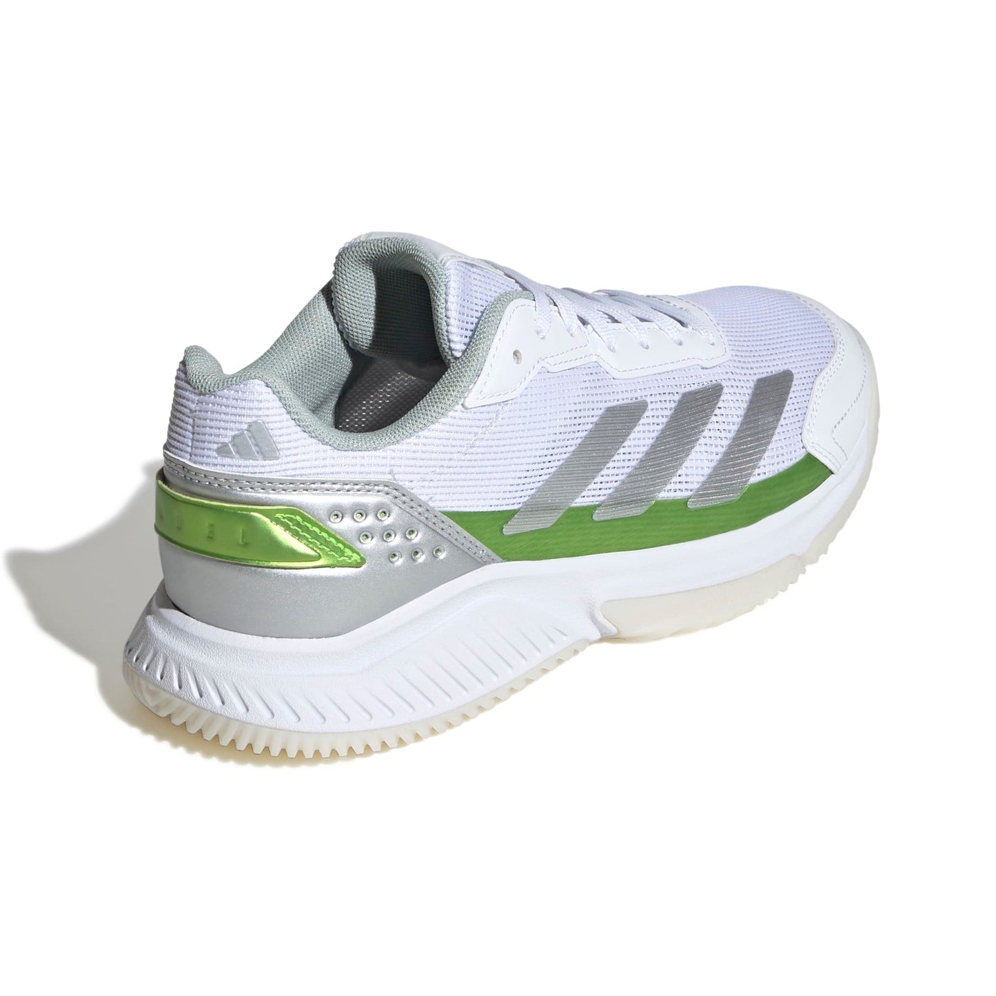 ADIDAS SHOE PADEL COURTQUICK WN WHITE/SILVER/LUCID LEMON (AW25)