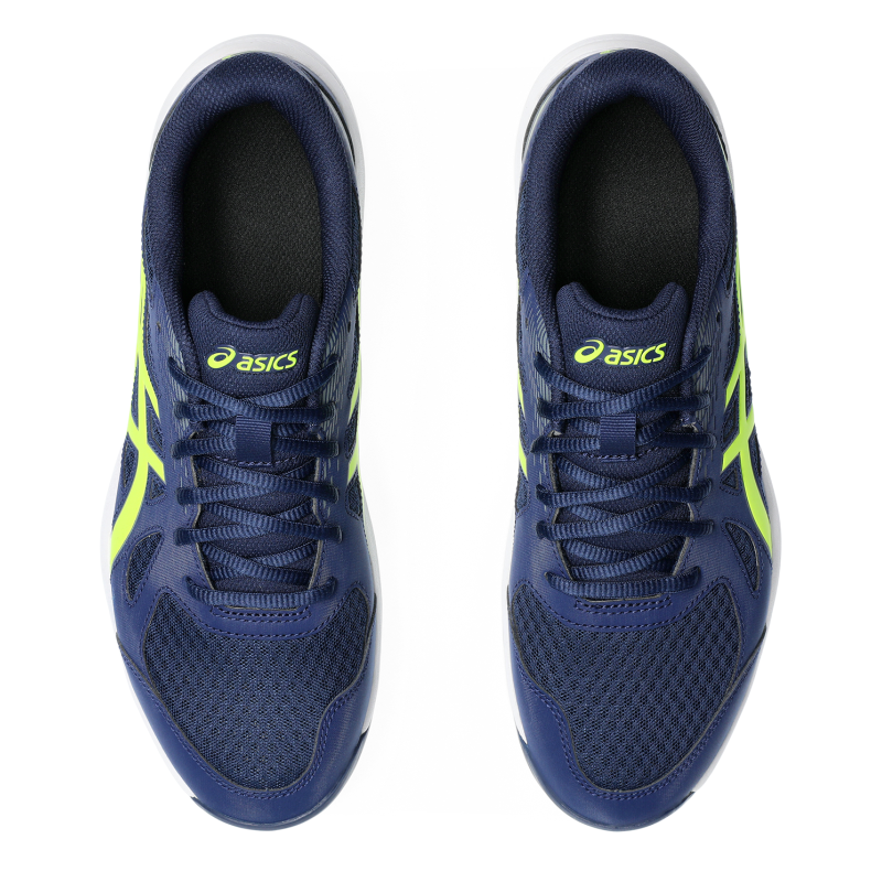 ASICS SHOE UPCOURT 6 MN BLUE/SAFETY YELLOW (AW24)