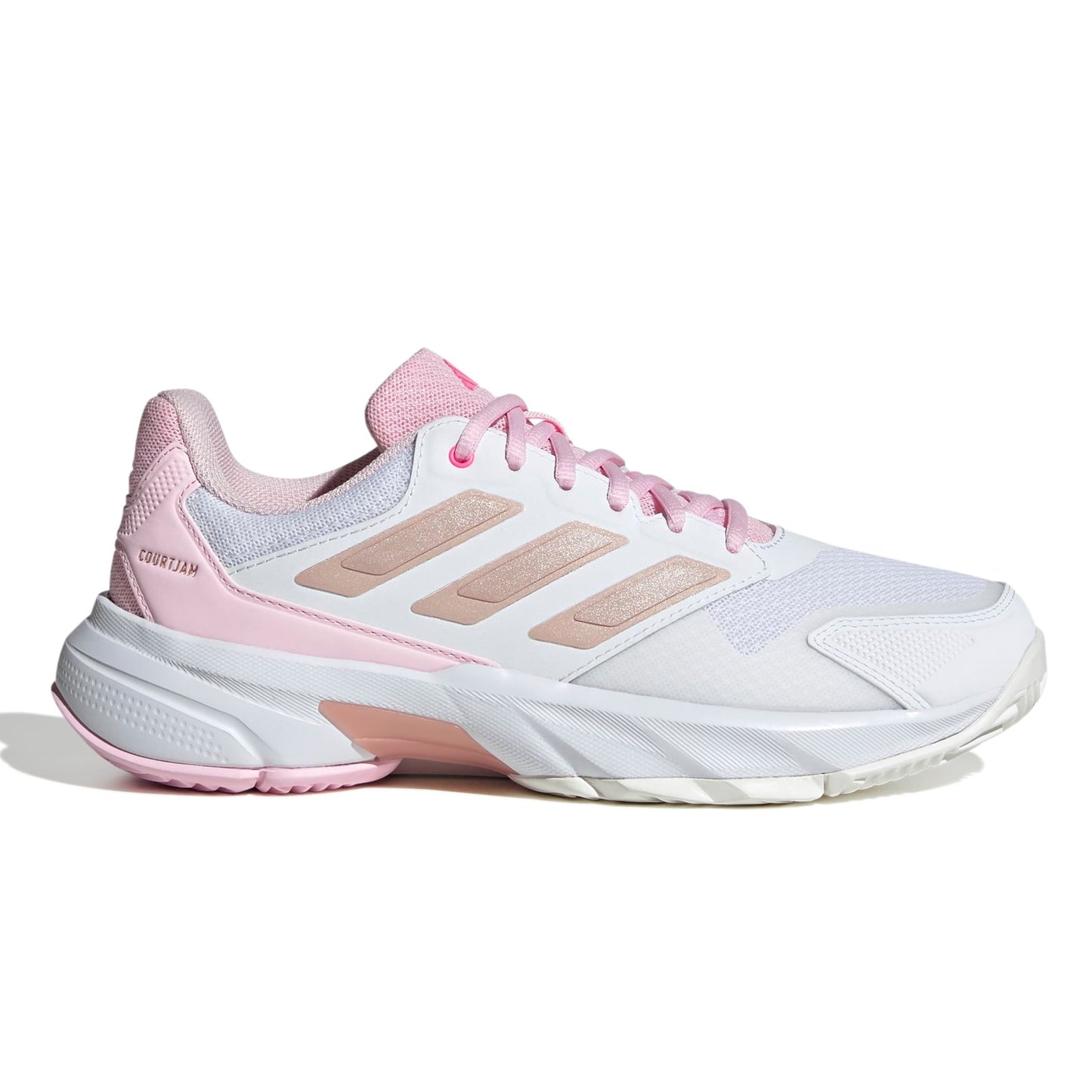 ADIDAS SHOE COURTJAM CONTROL 3 WN WHITE/ LUCID PINK (AW25)