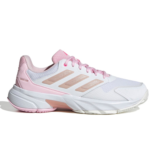 ADIDAS SHOE COURTJAM CONTROL 3 WN WHITE/ LUCID PINK (AW25)