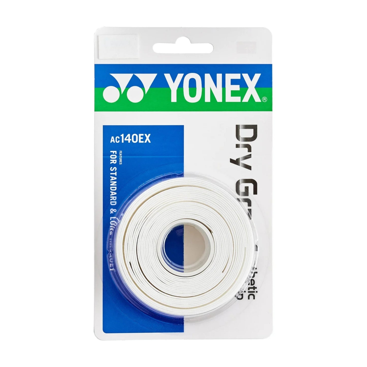 Yonex tennis grip roll packaging on a white background