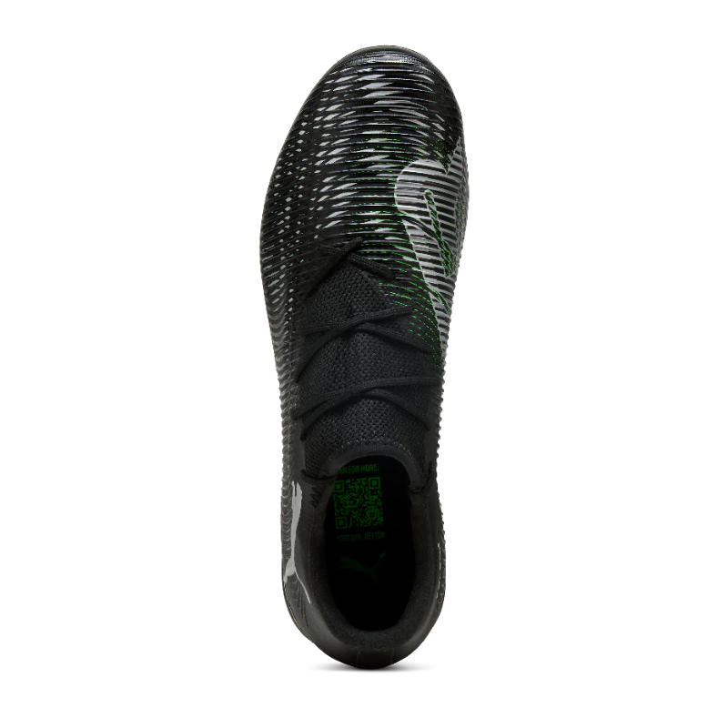 PUMA BOOT FUTURE 8 MATCH FG/AG BLACK/GRAY/FLUO GREEN (SS25)