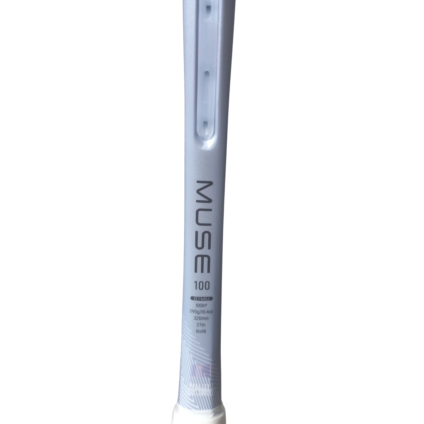 Yonex tennis MUSE tennis racket on a white background