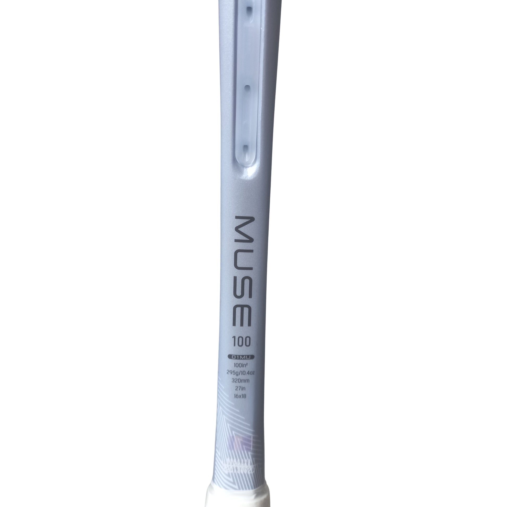 Yonex tennis MUSE tennis racket on a white background