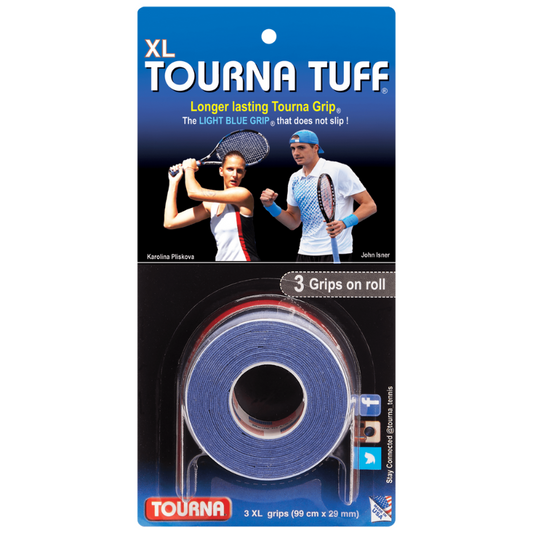 TOURNA GRIP OVERGRIP DRY FEEL TUFF BLUE (3)