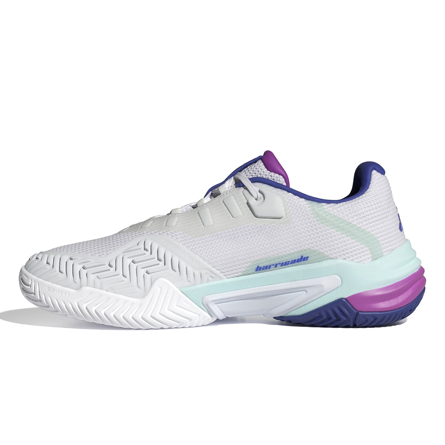 ADIDAS SHOE BARRICADE 13 MN WHITE/LUCID BLUE (AW24)