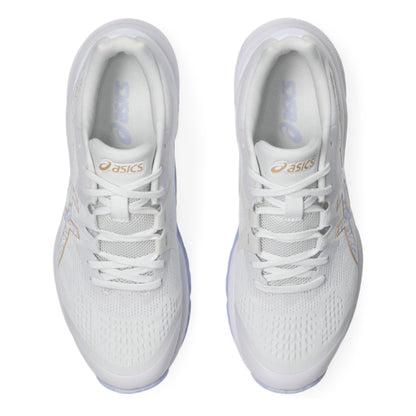 ASICS SHOE NETBURNER SHIELD FF WN WHITE/BLUE FADE (AW25)