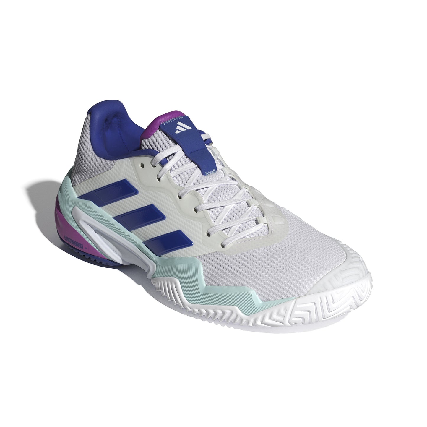 ADIDAS SHOE BARRICADE 13 MN WHITE/LUCID BLUE (AW24)