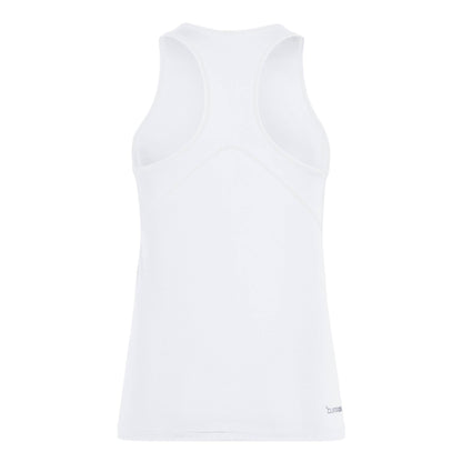 White Adidas tank top on a white background