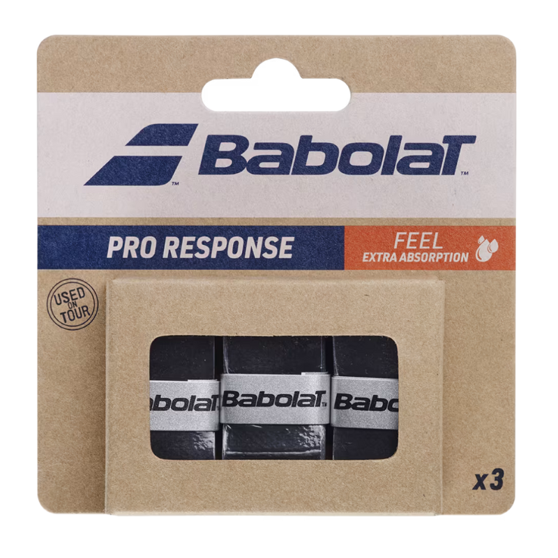 BABOLAT GRIP OVERGRIP PRO RESPONSE BLACK (3)