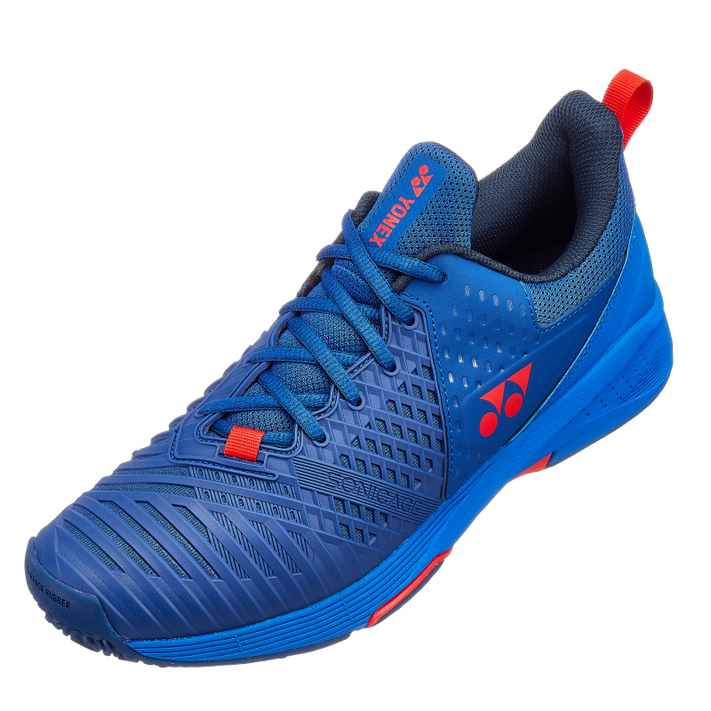 YONEX SHOE SONICAGE 3 CLAY MN NAVY/RED (AW23)