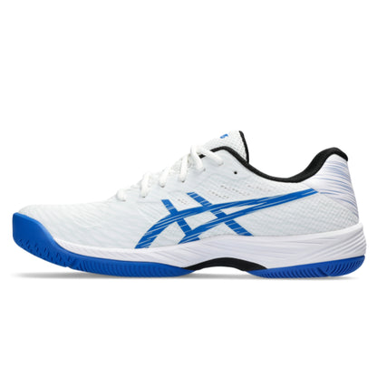 ASICS SHOE G-GAME 9 MN WHITE/TUNA BLUE (SS24)