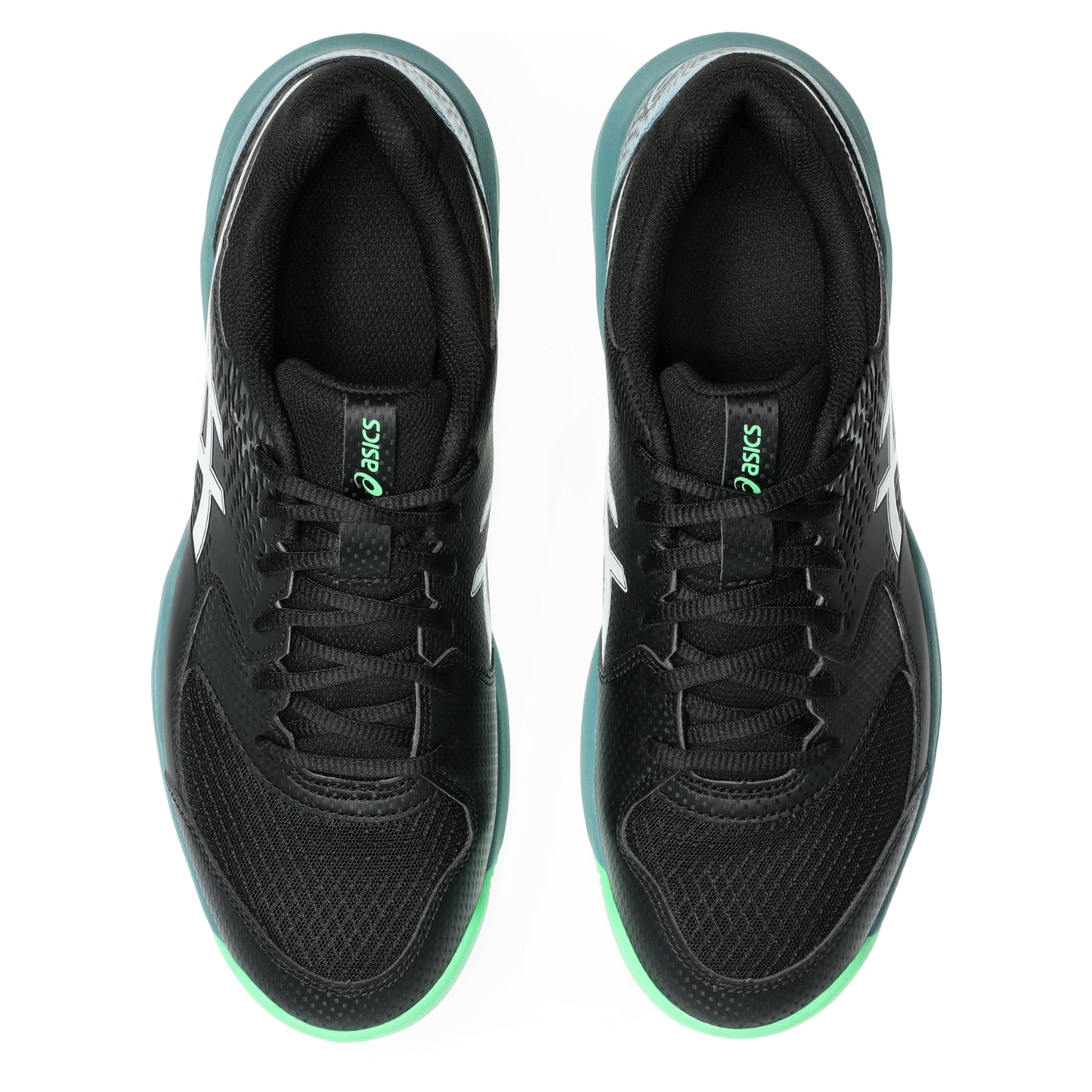 ASICS SHOE G-DEDICATE 8 PADEL MN BLACK/VITAL GREEN (SS26)