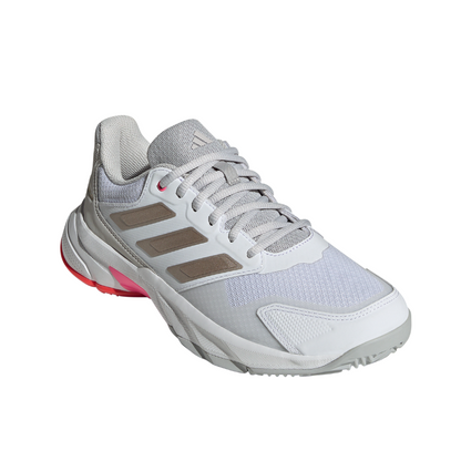 ADIDAS SHOE COURTJAM CONTROL 3 WN WHITE/METALLIC/LUCID RED (SS25)