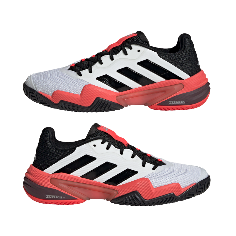 ADIDAS SHOE BARRICADE 13 MN CLOUD WHITE/LUCID RED (SS25)