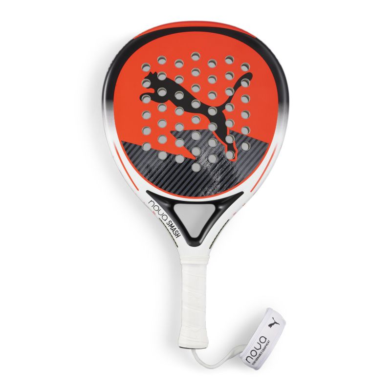PUMA PADEL SMASH JNR ACTIVE RED/WHITE 320G