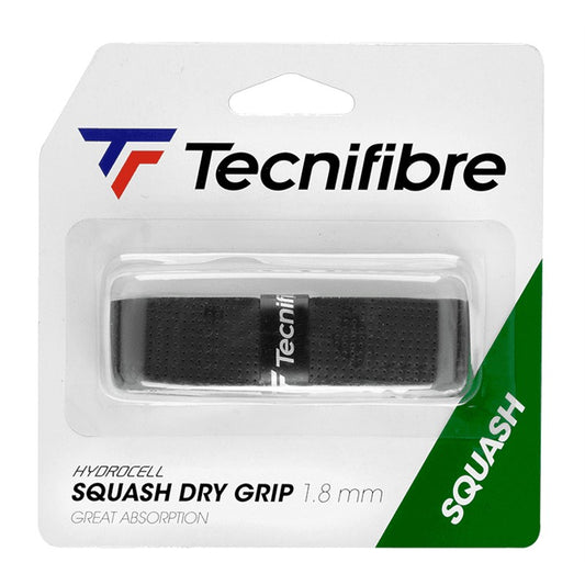 TECNIFIBRE GRIP REPLACEMENT SQ DRY 1.18MM BLK