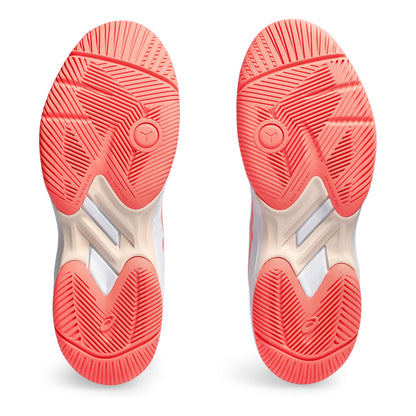 ASICS SHOE G-GAME 9 WN WHITE/SUN CORAL (SS24)