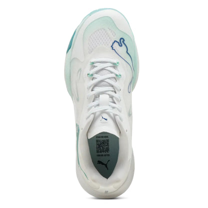 PUMA SHOE VANTAGE NITRO GAME ON W+ WN WHITE/BALTIC SEA BLUE (SS26)
